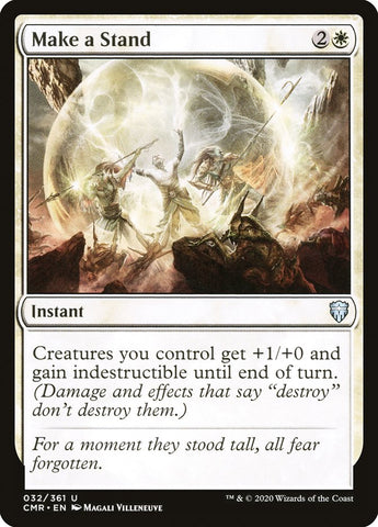 Make a Stand [Commander Legends] Magic: The Gathering