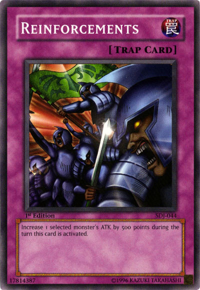 Reinforcements [SDJ-044] Common Yu-Gi-Oh!