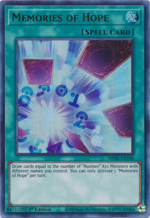 Memories of Hope [MP20-EN100] Ultra Rare Yu-Gi-Oh!