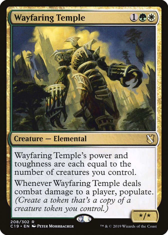 Wayfaring Temple [Commander 2019] Magic: The Gathering