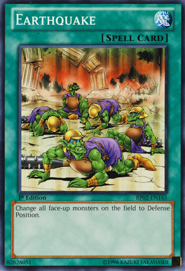 Earthquake [BP02-EN145] Common Yu-Gi-Oh!