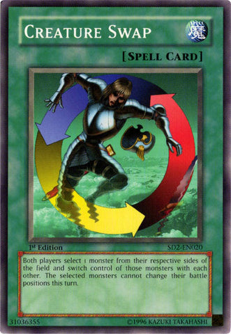 Creature Swap [SD2-EN020] Common Yu-Gi-Oh!