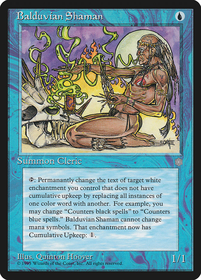 Balduvian Shaman [Ice Age] Magic: The Gathering