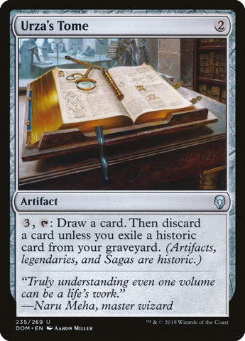 Urza's Tome [Dominaria] Magic: The Gathering