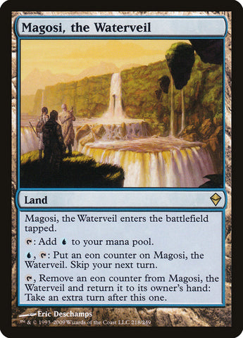 Magosi, the Waterveil [Zendikar] Magic: The Gathering