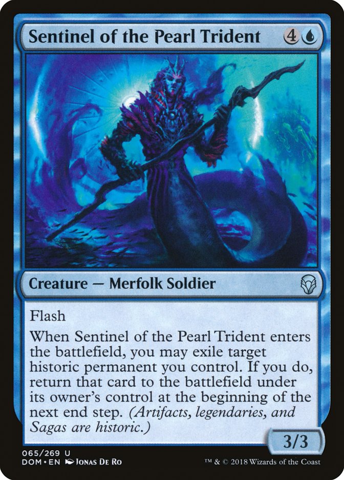Sentinel of the Pearl Trident [Dominaria] Magic: The Gathering