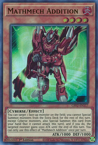 Mathmech Addition [GFP2-EN117] Ultra Rare Yu-Gi-Oh!
