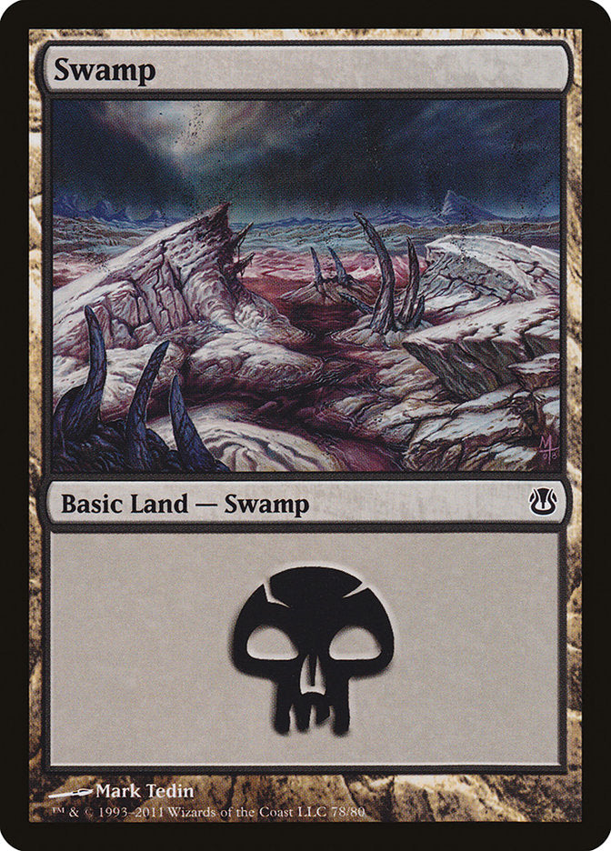 Swamp (78) [Duel Decks: Ajani vs. Nicol Bolas] Magic: The Gathering