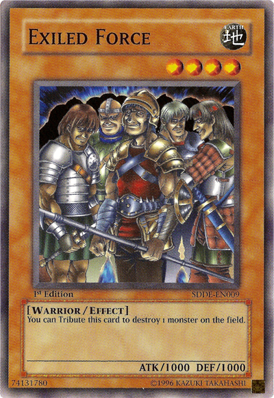 Exiled Force [SDDE-EN009] Common Yu-Gi-Oh!