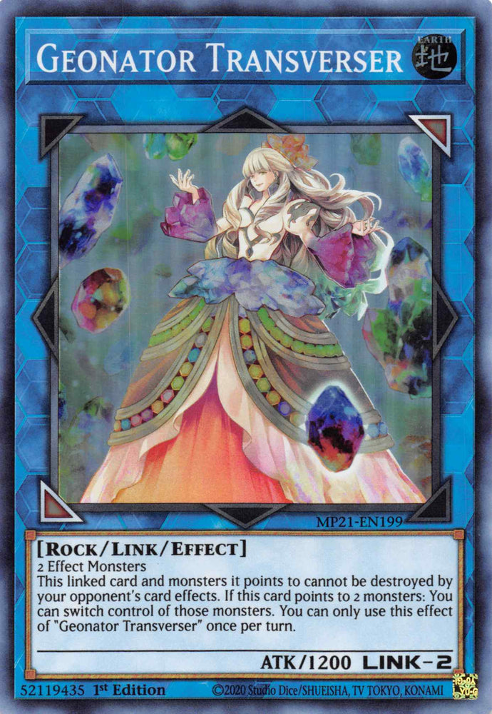 Geonator Transverser [MP21-EN199] Super Rare Yu-Gi-Oh!