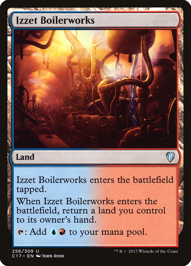 Izzet Boilerworks [Commander 2017] Magic: The Gathering