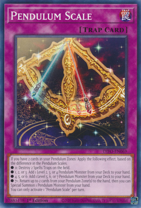 Pendulum Scale [DIFO-EN069] Common Yu-Gi-Oh!