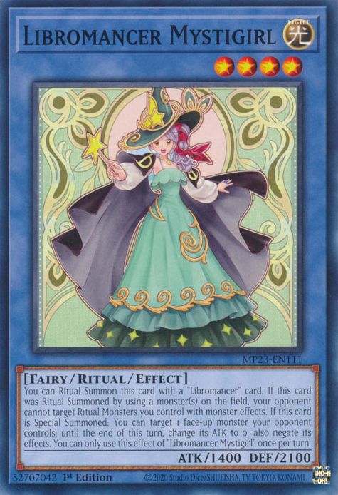 Libromancer Mystigirl [MP23-EN111] Common Yu-Gi-Oh!