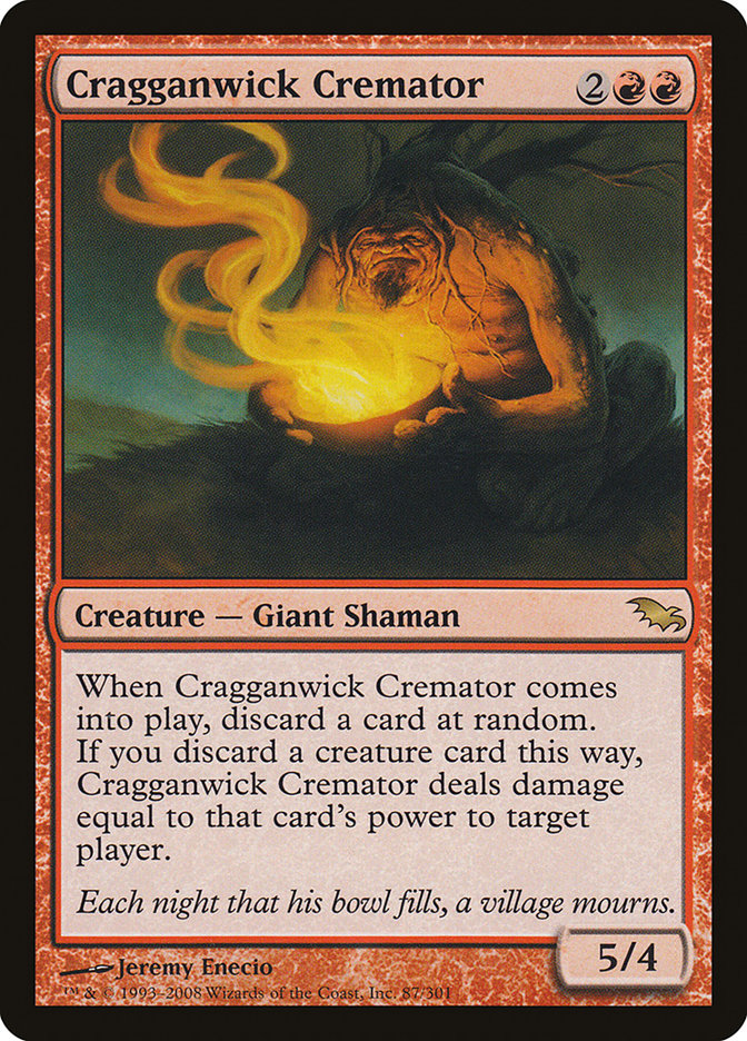 Cragganwick Cremator [Shadowmoor] Magic: The Gathering
