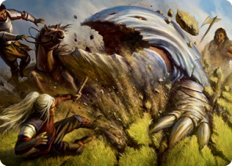 Bulette Art Card [Dungeons & Dragons: Adventures in the Forgotten Realms Art Series] Magic: The Gathering