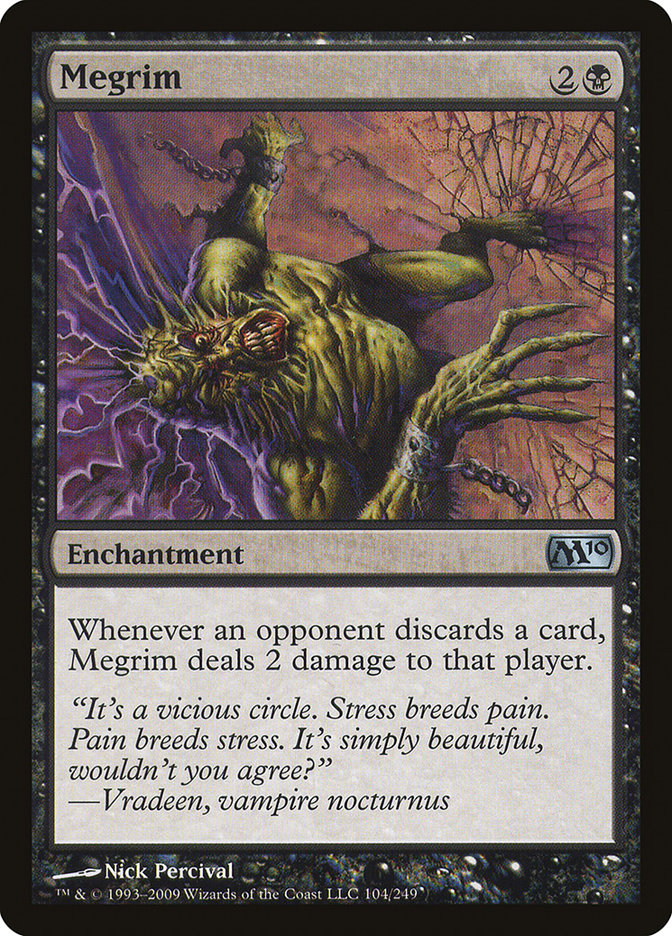 Megrim [Magic 2010] Magic: The Gathering