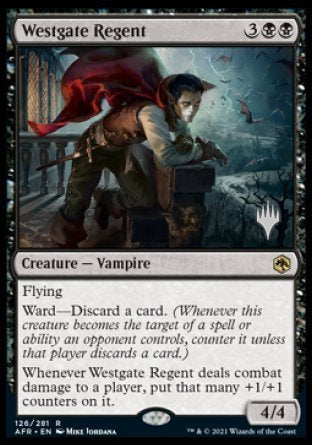 Westgate Regent (Promo Pack) [Dungeons & Dragons: Adventures in the Forgotten Realms Promos] Magic: The Gathering
