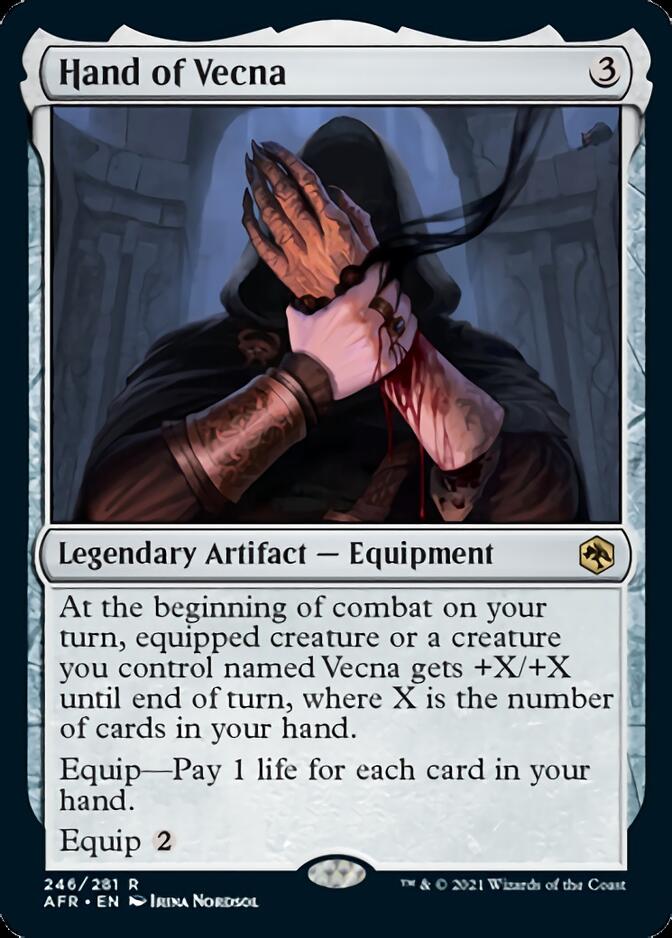 Hand of Vecna [Dungeons & Dragons: Adventures in the Forgotten Realms] Magic: The Gathering