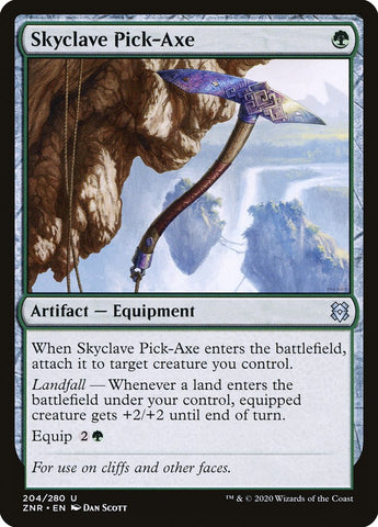 Skyclave Pick-Axe [Zendikar Rising] Magic: The Gathering