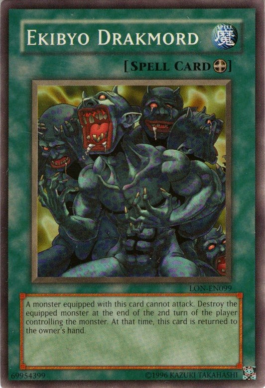 Ekibyo Drakmord [LON-EN099] Common Yu-Gi-Oh!