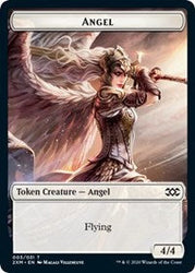 Angel // Ape Double-Sided Token [Double Masters Tokens] Magic: The Gathering