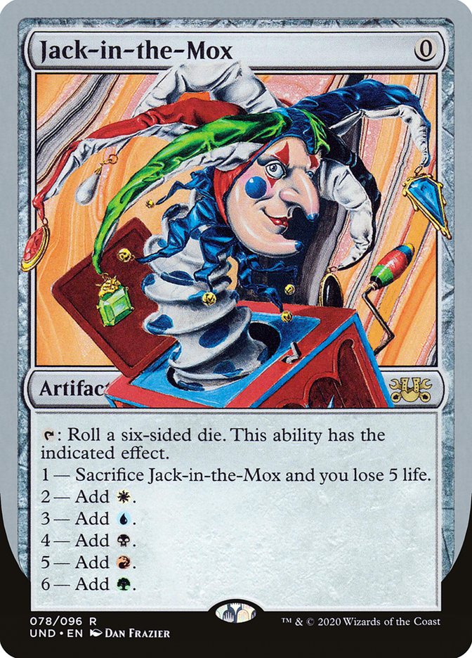Jack-in-the-Mox [Unsanctioned] Magic: The Gathering