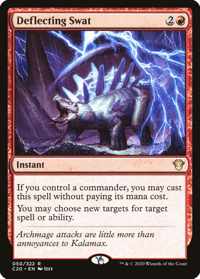 Deflecting Swat [Commander 2020] Magic: The Gathering