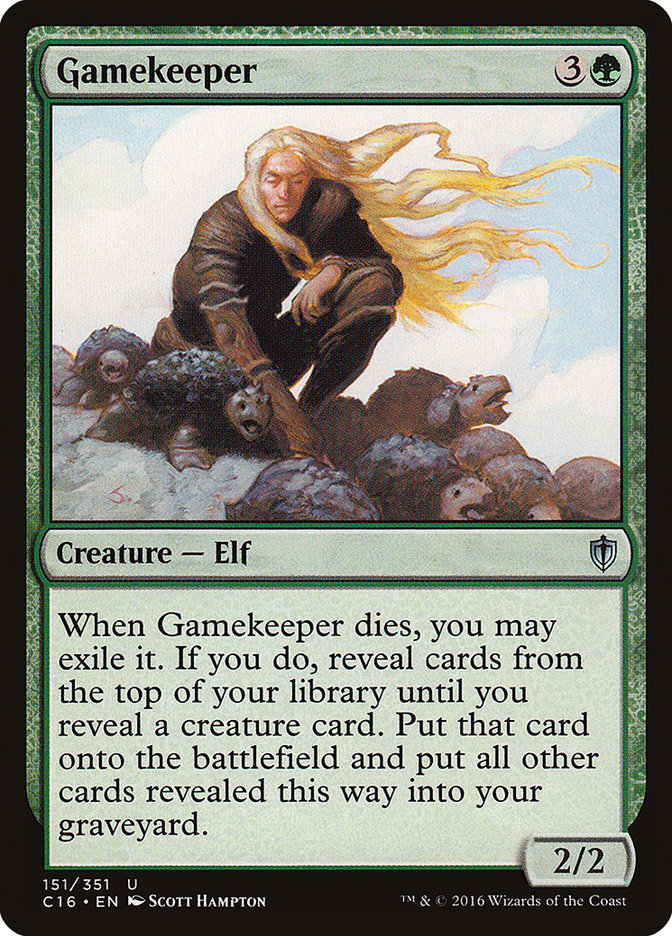 Gamekeeper [Commander 2016] Magic: The Gathering
