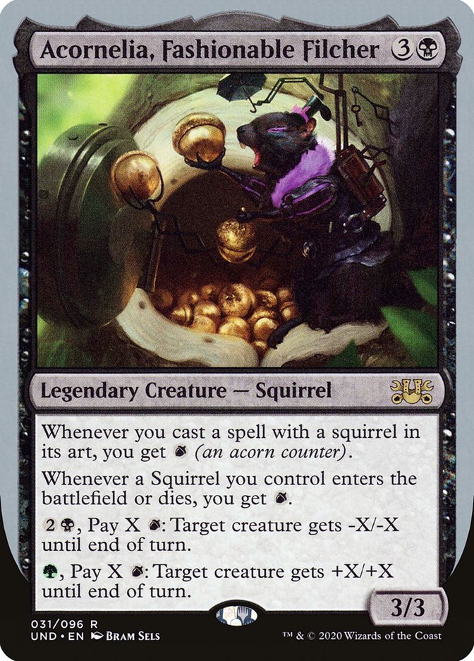 Acornelia, Fashionable Filcher [Unsanctioned] Magic: The Gathering