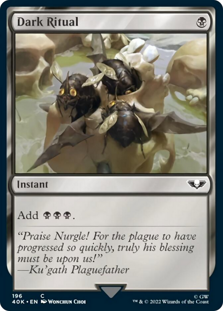 Dark Ritual [Warhammer 40,000] Magic: The Gathering