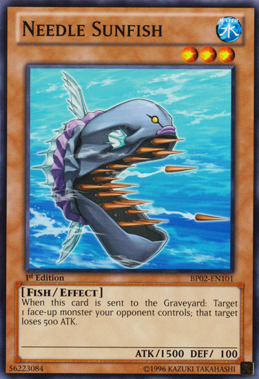 Needle Sunfish [BP02-EN101] Common Yu-Gi-Oh!