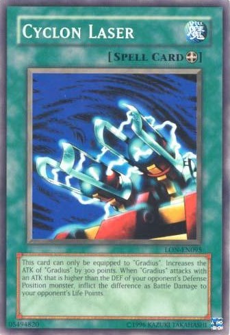 Cyclon Laser [LON-EN095] Common Yu-Gi-Oh!