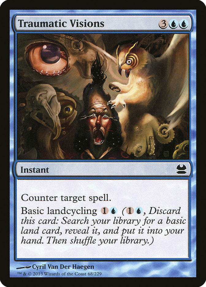 Traumatic Visions [Modern Masters] Magic: The Gathering