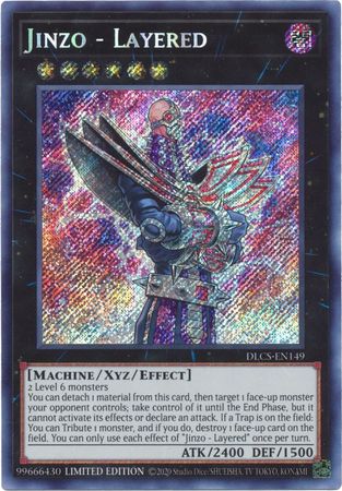 Jinzo - Layered [DLCS-EN149] Secret Rare Yu-Gi-Oh!