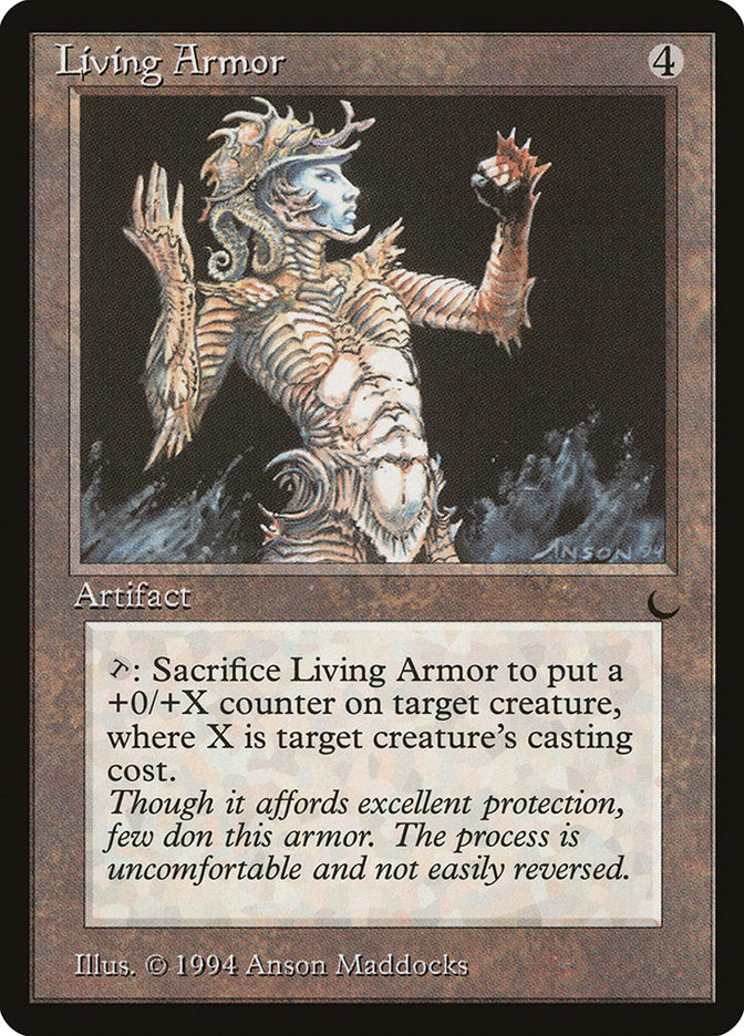 Living Armor [The Dark] Magic: The Gathering