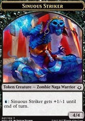 Sinuous Striker // Cat Double-Sided Token [Hour of Devastation Tokens] Magic: The Gathering
