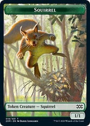 Squirrel // Thopter (026) Double-Sided Token [Double Masters Tokens] Magic: The Gathering