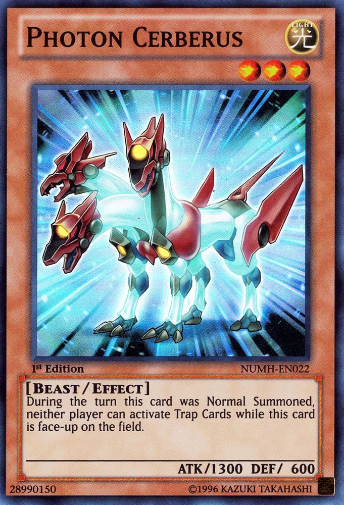 Photon Cerberus [NUMH-EN022] Super Rare Yu-Gi-Oh!