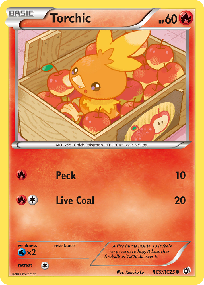 Torchic (RC5/RC25) [Black & White: Legendary Treasures] Pokémon
