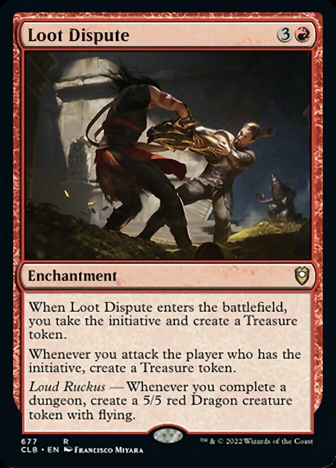 Loot Dispute [Commander Legends: Battle for Baldur's Gate] Magic: The Gathering