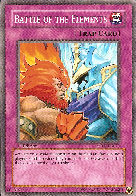 Battle of the Elements [ANPR-EN075] Common Yu-Gi-Oh!