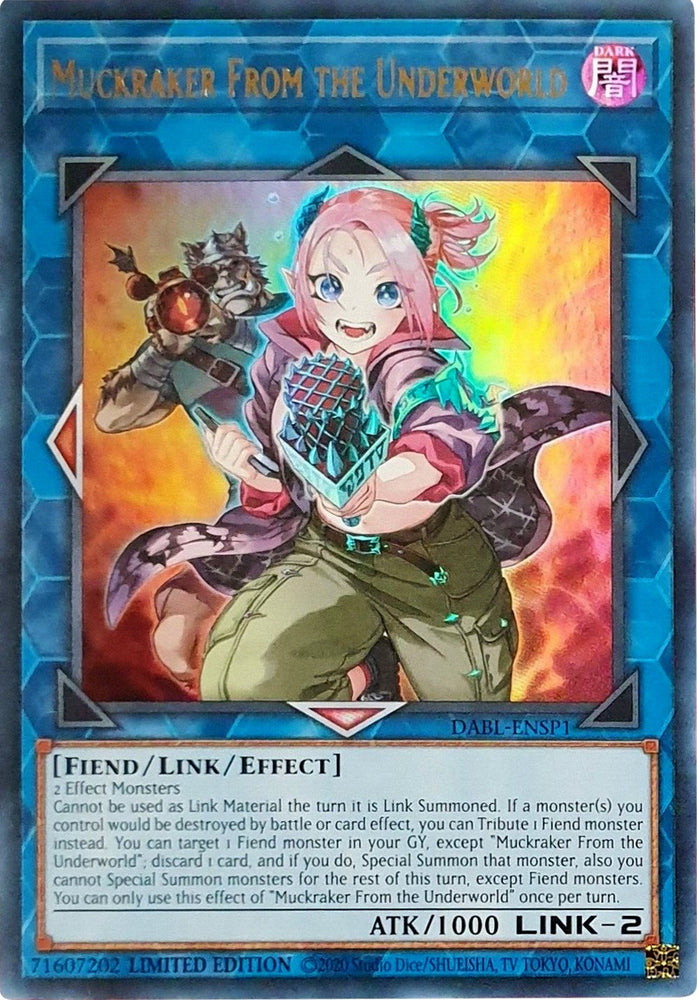Muckraker From the Underworld [DABL-ENSP1] Ultra Rare Yu-Gi-Oh!
