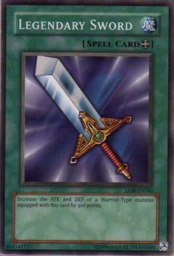 Legendary Sword [LOB-EN040] Common Yu-Gi-Oh!