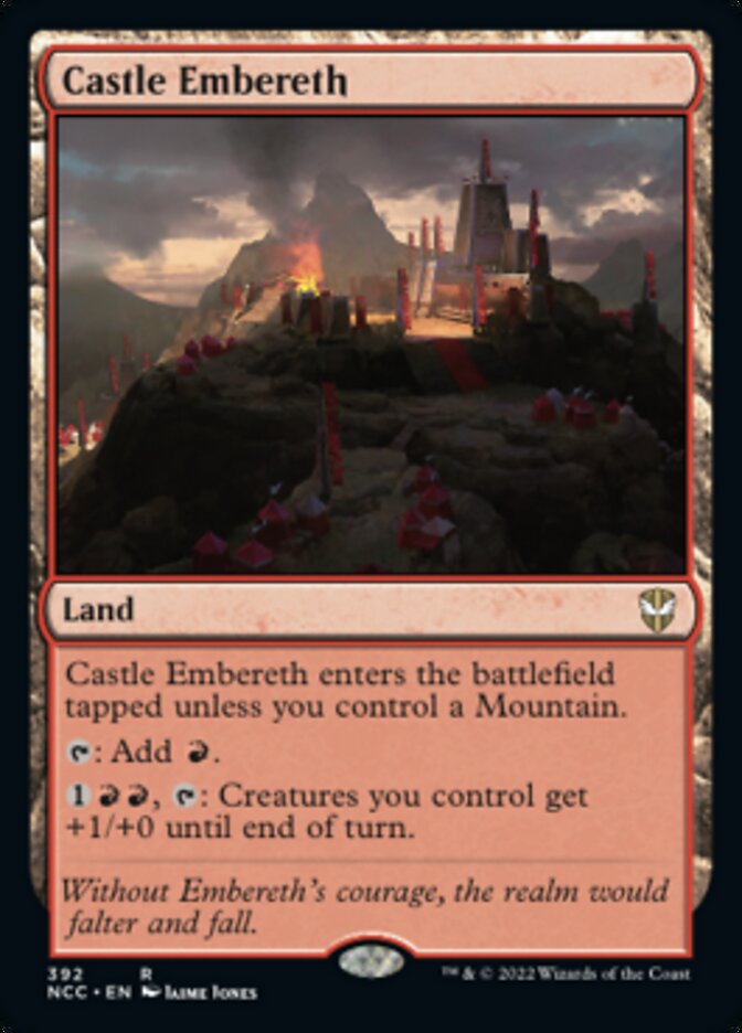 Castle Embereth [Streets of New Capenna Commander] Magic: The Gathering