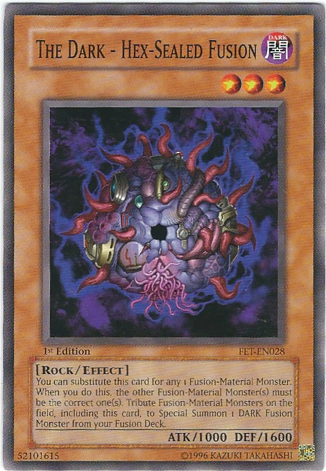 The Dark - Hex-Sealed Fusion [FET-EN028] Common Yu-Gi-Oh!