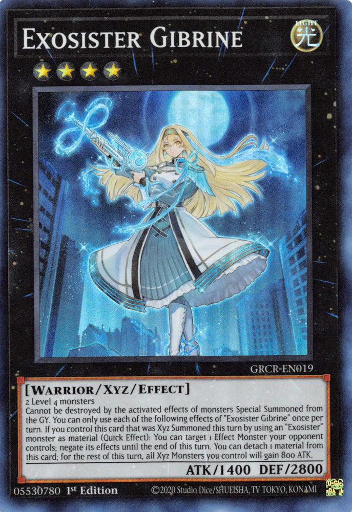 Exosister Gibrine [GRCR-EN019] Super Rare Yu-Gi-Oh!
