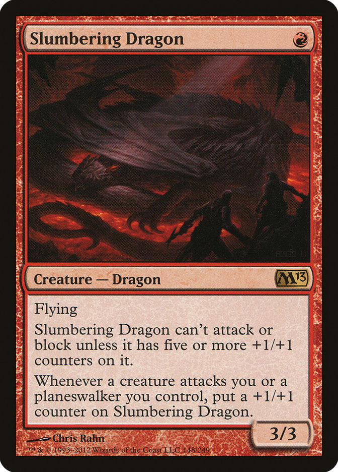 Slumbering Dragon [Magic 2013] Magic: The Gathering