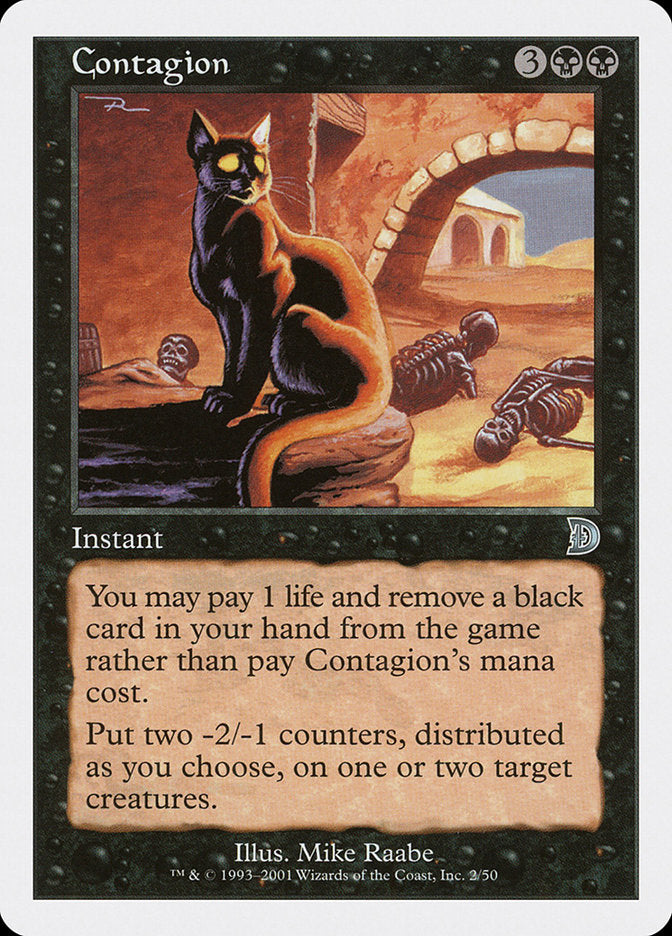 Contagion [Deckmasters] Magic: The Gathering