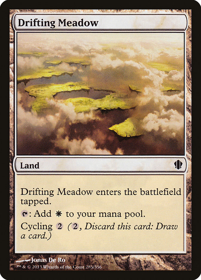 Drifting Meadow [Commander 2013] Magic: The Gathering