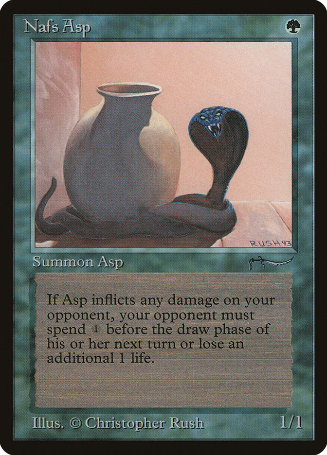 Nafs Asp (Dark Mana Cost) [Arabian Nights] Magic: The Gathering